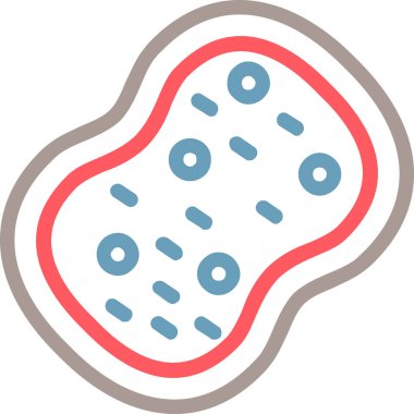 Çizgi film simgesinin vektör çizimi