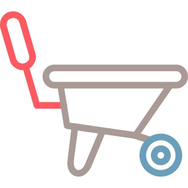 Alışveriş arabası vektör simgesi