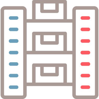 veritabanı sunucu ağ simgesi doldurulmuş dış hat biçimi