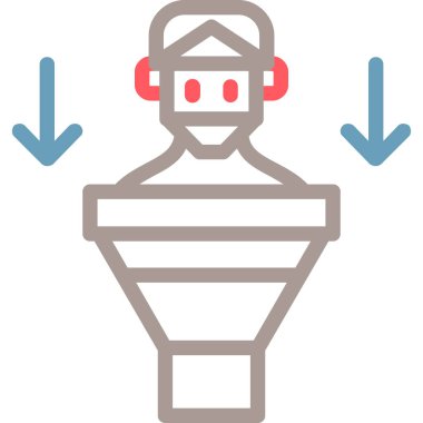 veri analiz simgesi vektör illüstrasyonu