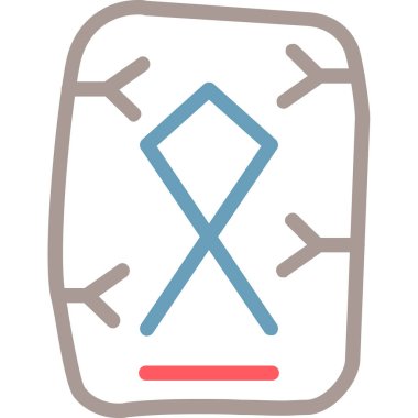 Modern bir ikonun vektör çizimi, tıbbi maske