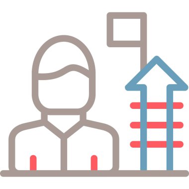 iş simgesi vektör illüstrasyonu