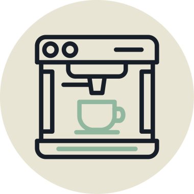 Kahve makinesi. Basit tasarım