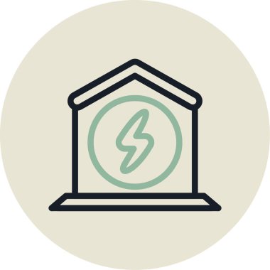 Güç düğmesinin vektör illüstrasyonu