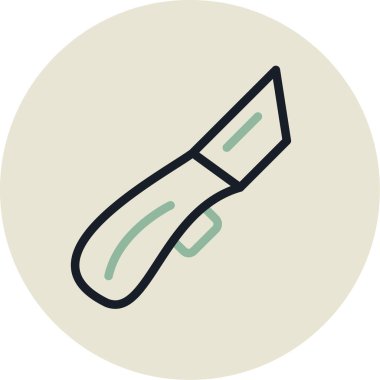 Modern simgenin vektör illüstrasyonu