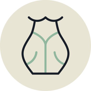 Bir çiçeğin vektör illüstrasyonu