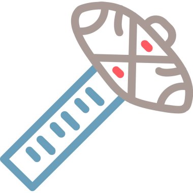 Boya fırçası. Basit tasarım