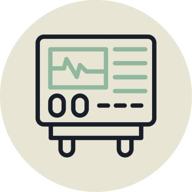 Web ve mobil renkli vektör simgesi.