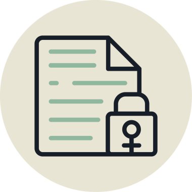 Kadın. Web simgesi basit illüstrasyon