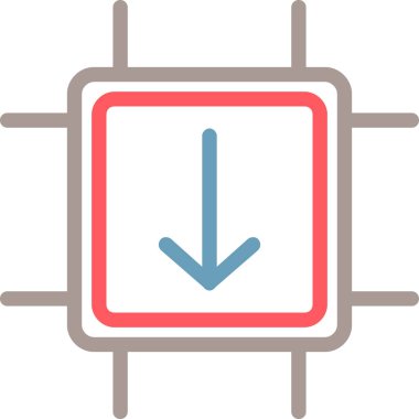 Web tasarım simgesi, vektör illüstrasyonu