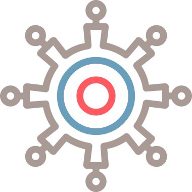 genel ağ vektör simgesi