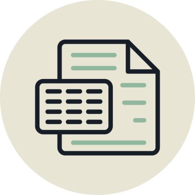 dosya vektör simgesi modern basit tasarım illüstrasyonu