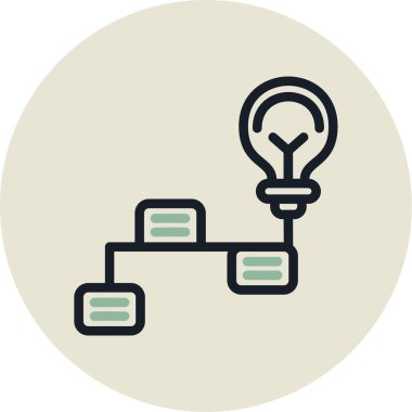 Web renk simgesi. Vektör çizim