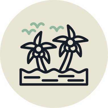 Bitkinin vektör illüstrasyonu