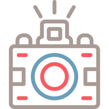 Kamera. Web simgesi basit tasarım