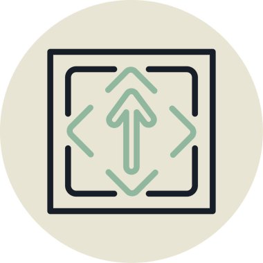 seo modern simgesinin vektör illüstrasyonu