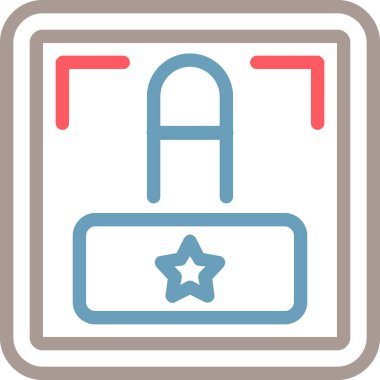 Web simgesi, basit ve basit vektör illüstrasyonu