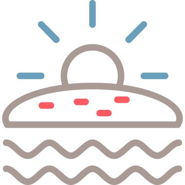 Gıda simgesinin vektör illüstrasyonu