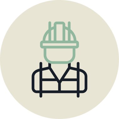 Modern b 'nin vektör çizimi miğfer simgesinden yoksun