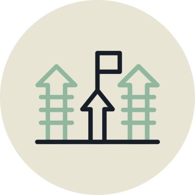 Yapı simgesinin vektör illüstrasyonu