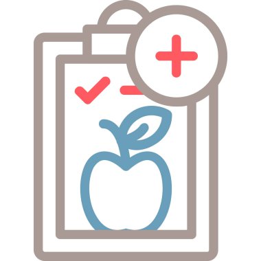 Bir pano simgesinin vektör illüstrasyonu