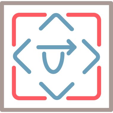 seo modern simgesinin vektör illüstrasyonu