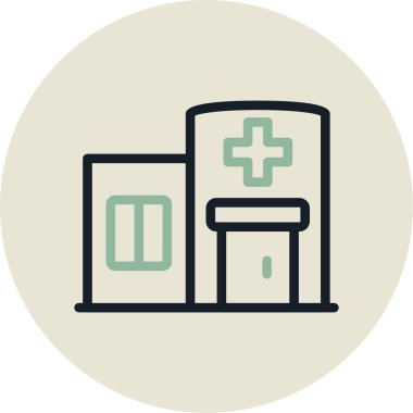 tıbbi simge vektör illüstrasyonu