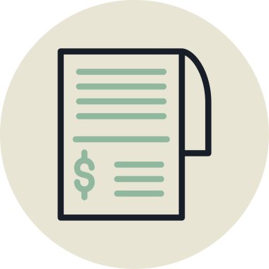 para simgesi vektör illüstrasyonu