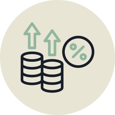 seo modern simgesinin vektör illüstrasyonu