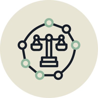 Ağ web simge vektör çizim