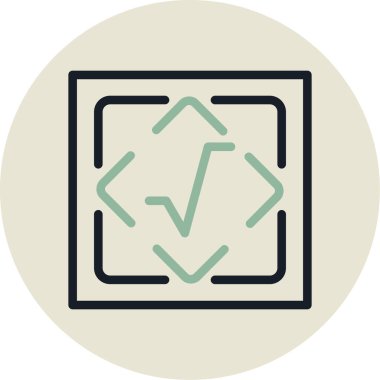 seo modern simgesinin vektör illüstrasyonu