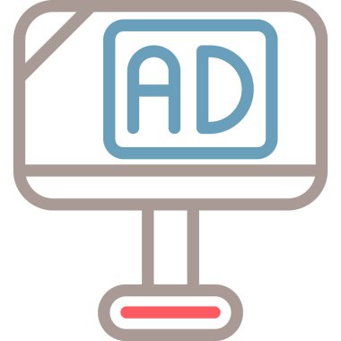 reklam reklam pazarlama simgesi