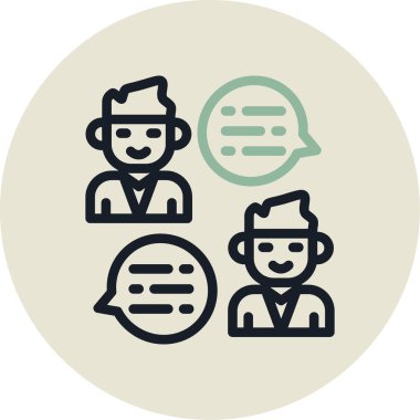 Müşteri Hizmetleri. Vektör illüstrasyonu