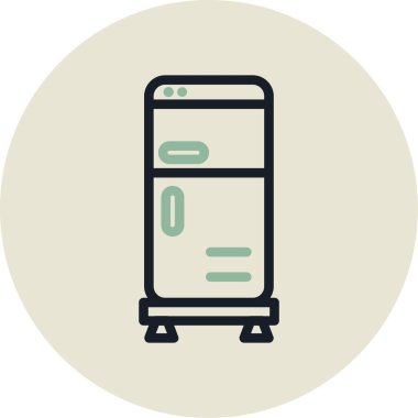 buzdolabı simgesi çizimi