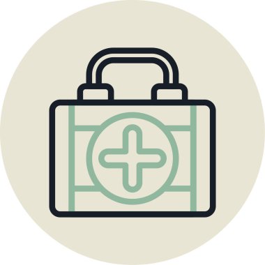 İlk yardım çantası. Basit tasarım
