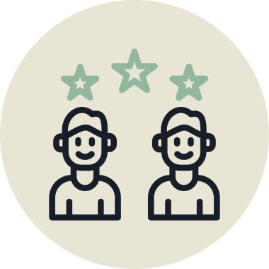 seo modern simgesinin vektör illüstrasyonu