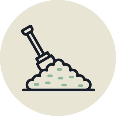 Kova. Web simgesi basit tasarım