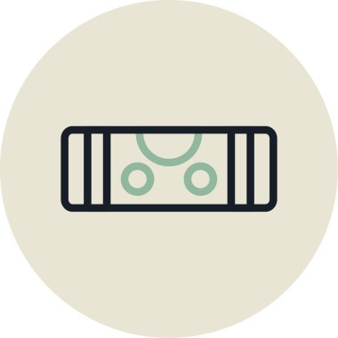 Modern bir simgenin vektör illüstrasyonu