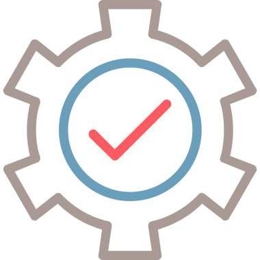 Teçhizat Web simgesi basit illüstrasyon