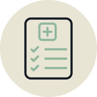 Cerrahi Uzmanlık Çemberi, Vektör İllüstrasyonu