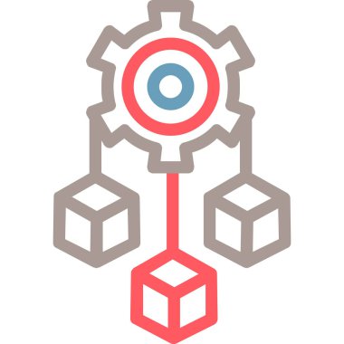 hedef simge vektör illüstrasyonu