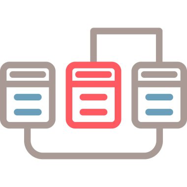 Ağ web simge vektör çizim