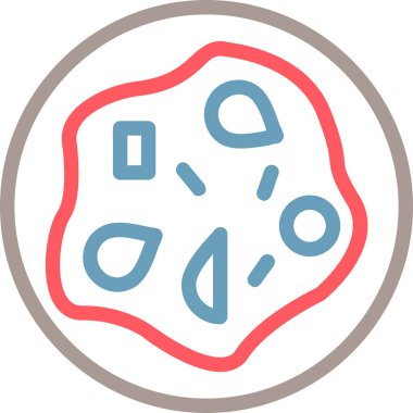 yiyecek ikonu vektör illüstrasyonu