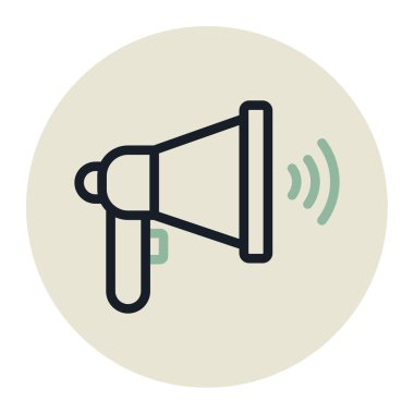 hoparlör vektör illüstrasyonu