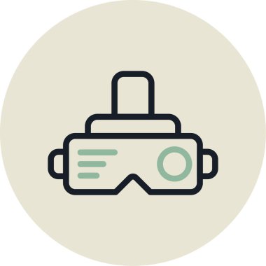 kamera simgesi vektör illüstrasyonu