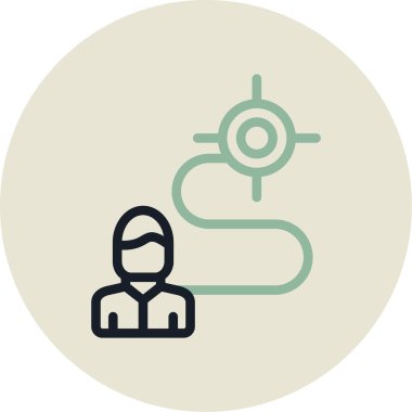 internet vektör simgesi modern basit tasarım