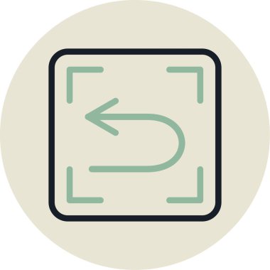 ok simgesi vektör illüstrasyonu