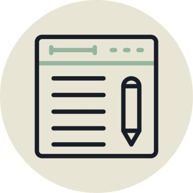 seo modern simgesinin vektör illüstrasyonu