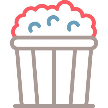 Tatlım. Web simgesi basit illüstrasyon