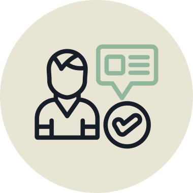 kontrol listesi simgesi vektör illüstrasyonu